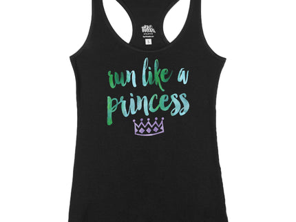 Run like a Princess (green ink)