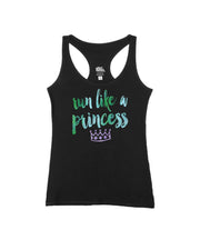 Run like a Princess (green ink)