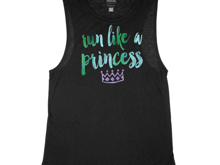 Run like a Princess (green ink)