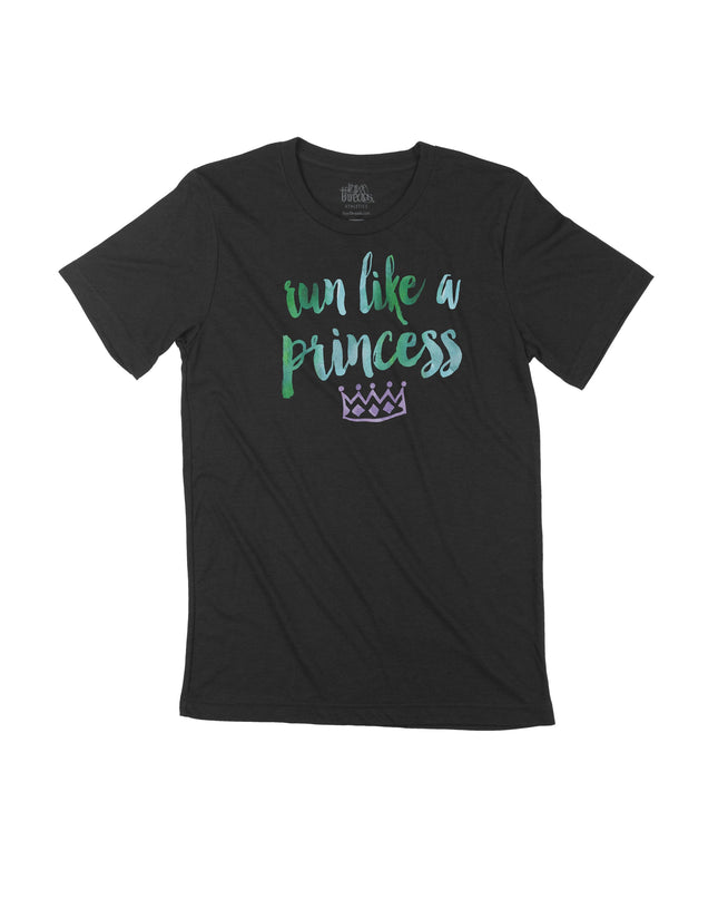 Run like a Princess (green ink)