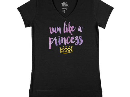 Run like a Princess (purple ink)