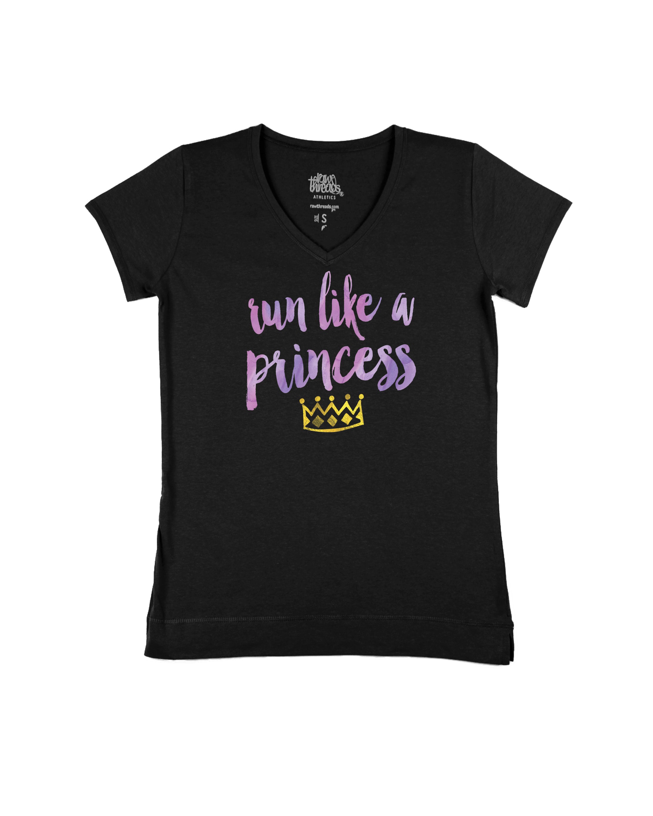 Run like a Princess (purple ink)