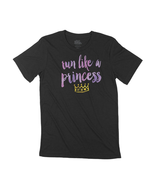 Run like a Princess (purple ink)