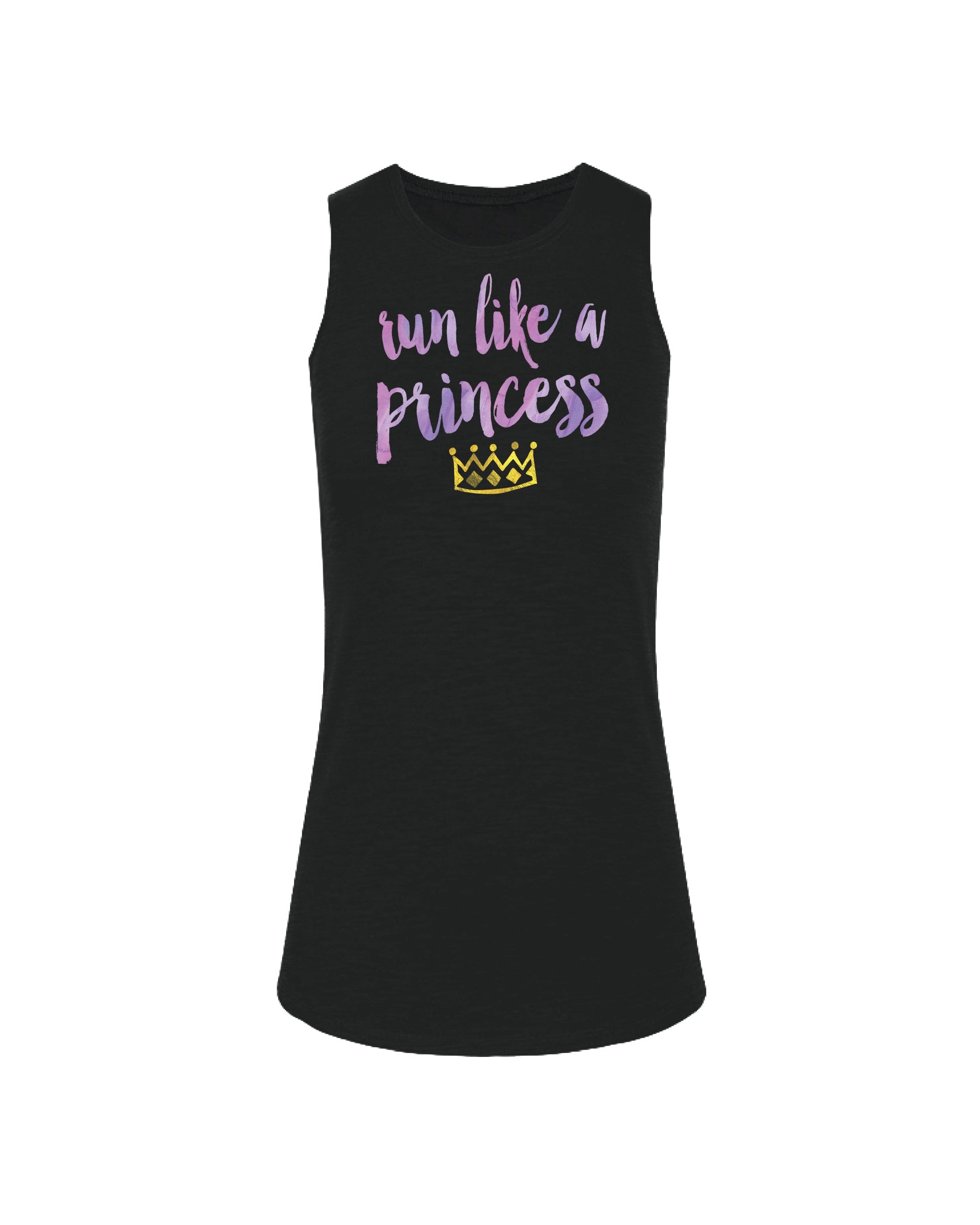 Run like a Princess (purple ink)