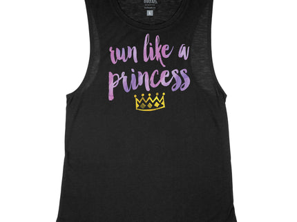 Run like a Princess (purple ink)