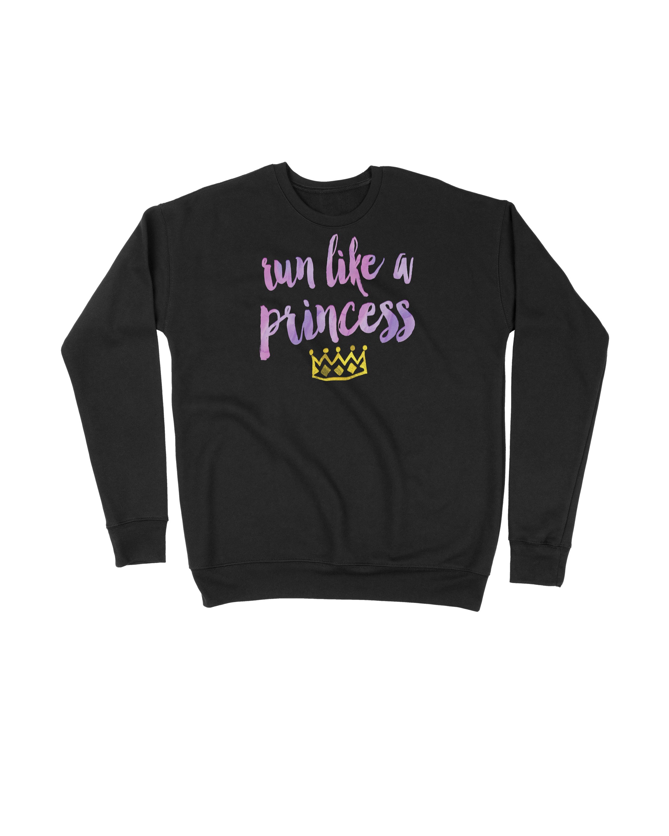 Run like a Princess (purple ink)