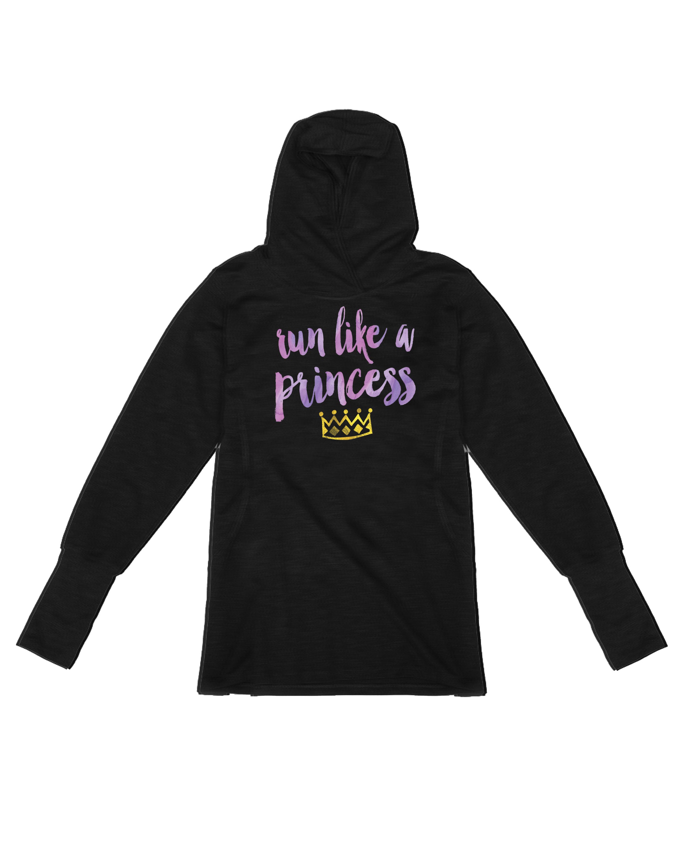 Run like a Princess (purple ink)