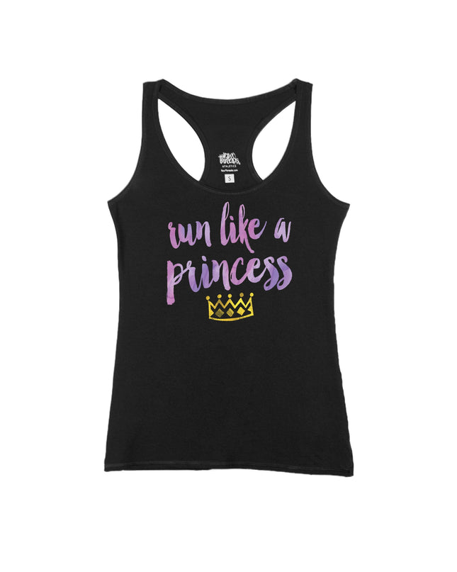 Run like a Princess (purple ink)