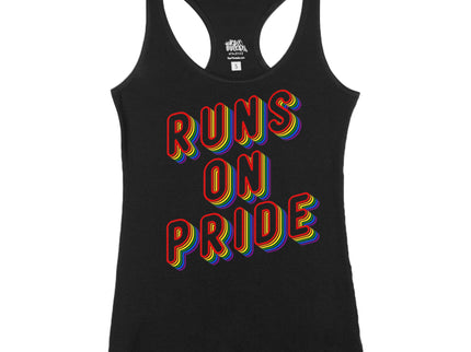 Runs on Pride Rainbow Back