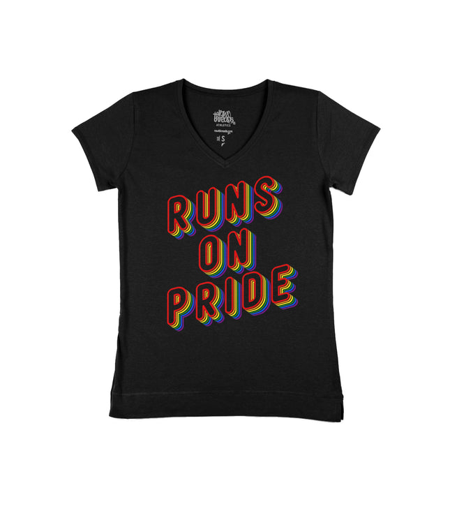 Runs on Pride Rainbow Back