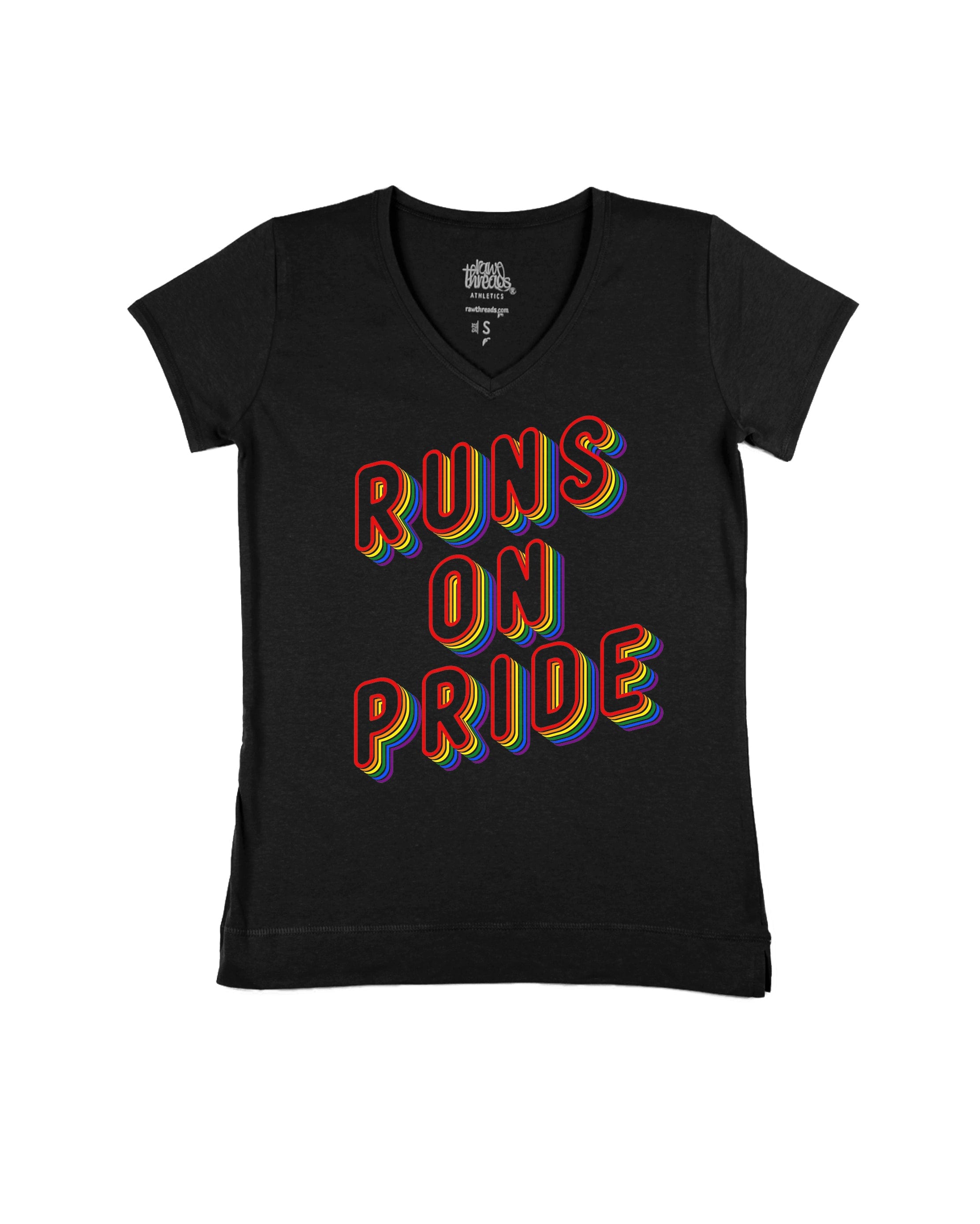 Runs on Pride Rainbow Back