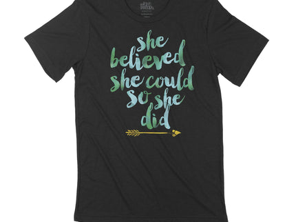 She Believed She Could So She Did with ARROW