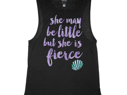 She may be little but she is fierce mermaid