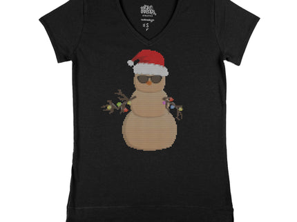 Snowman Made of Sand