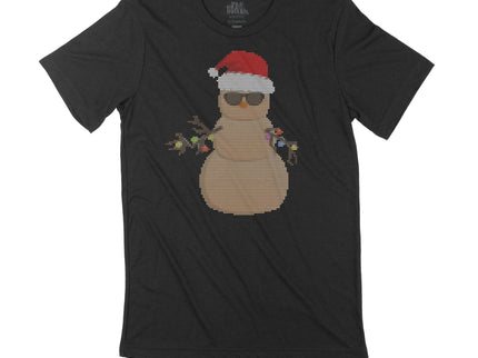 Snowman Made of Sand