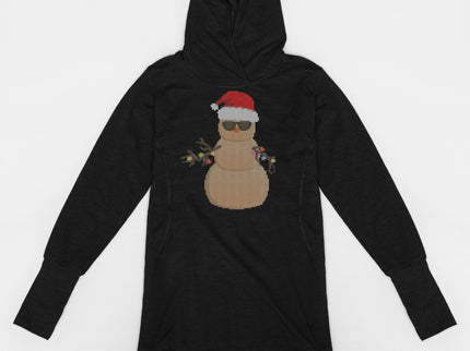 Snowman Made of Sand