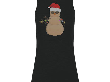 Snowman Made of Sand