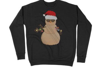 Snowman Made of Sand