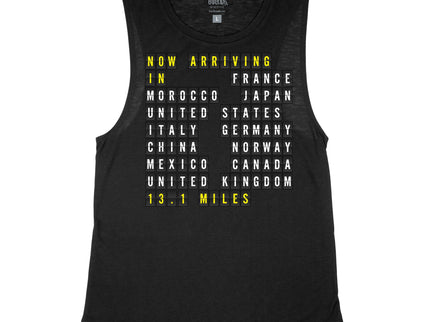 Split Flap Display Run Around the World