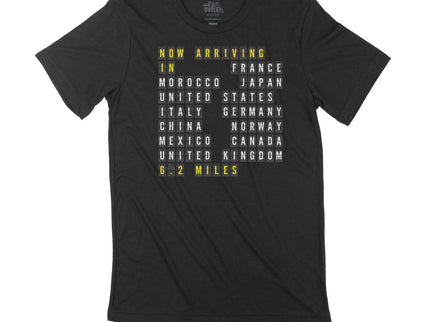 Split Flap Display Run Around the World