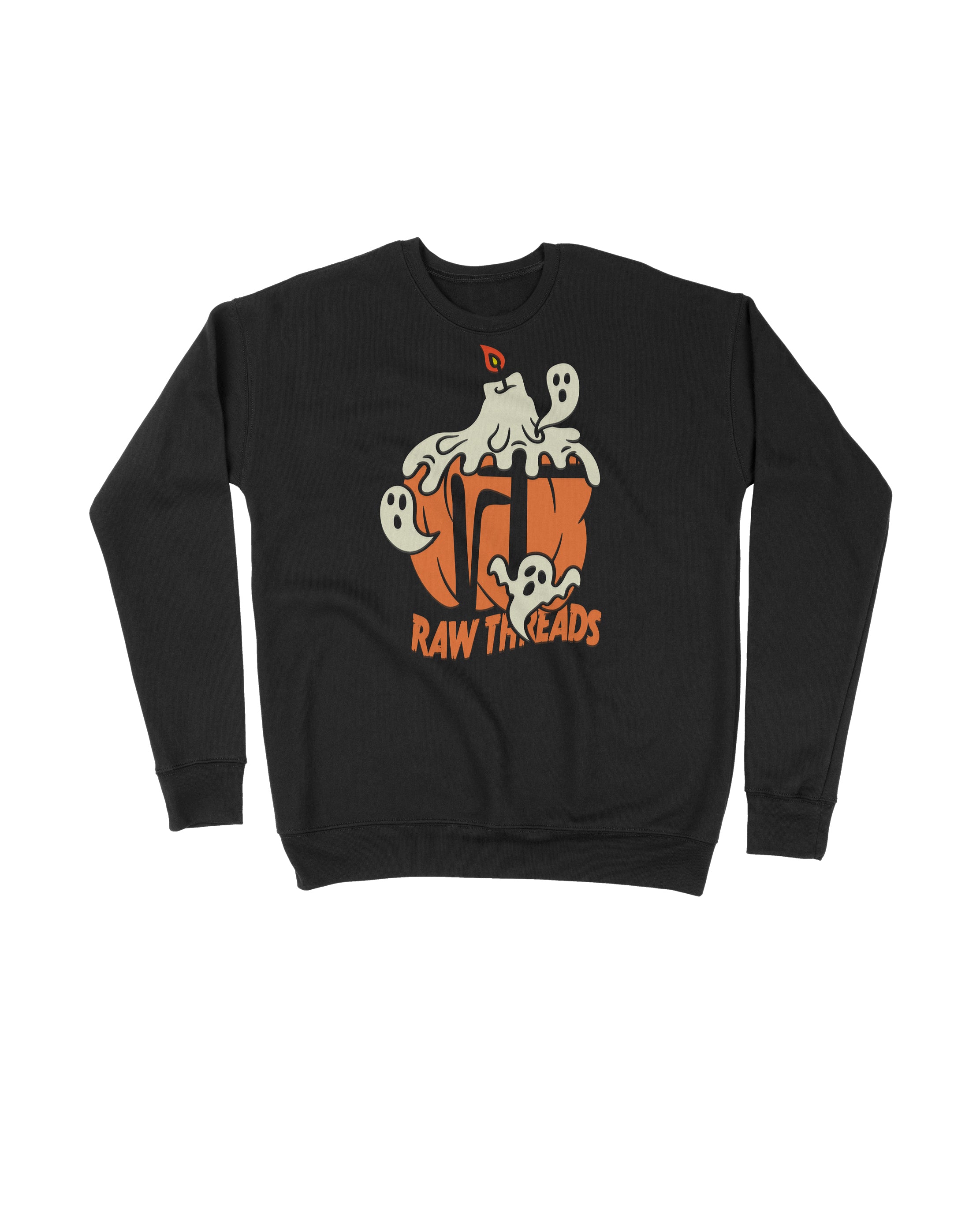 SPOOKY PUMPKIN RAW THREADS LOGO