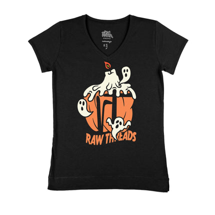 SPOOKY PUMPKIN RAW THREADS LOGO