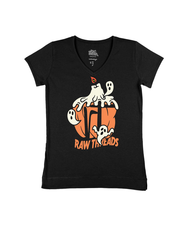 SPOOKY PUMPKIN RAW THREADS LOGO