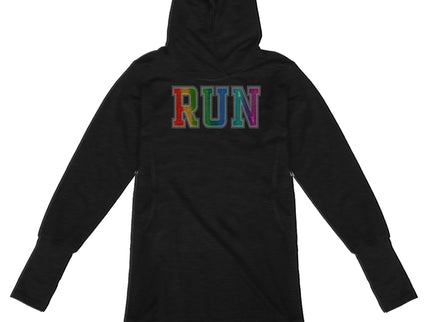 Stitched Embroidery RUN Rainbow