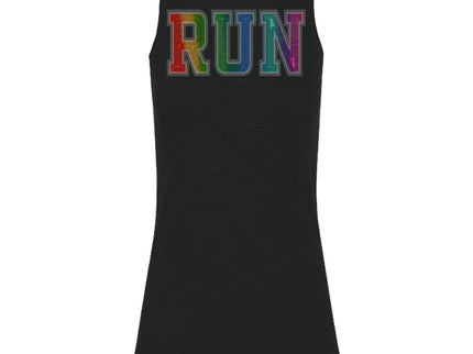 Stitched Embroidery RUN Rainbow