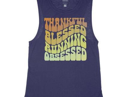 Thankful Blessed Running Obsessed