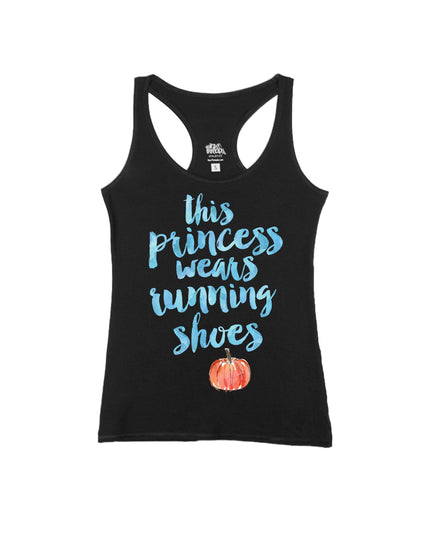 This princess wears running shoes Pumpkin