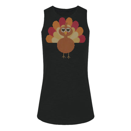 Turkey Heart Eyes Christmas Sweater