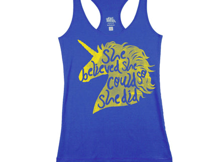 Unicorn She Believed She Could So She Did