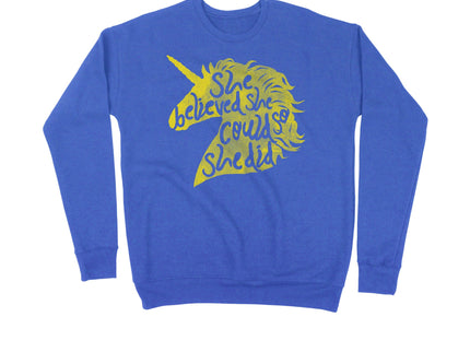 Unicorn She Believed She Could So She Did