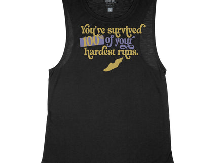 You've survived 100% of your hardest runs