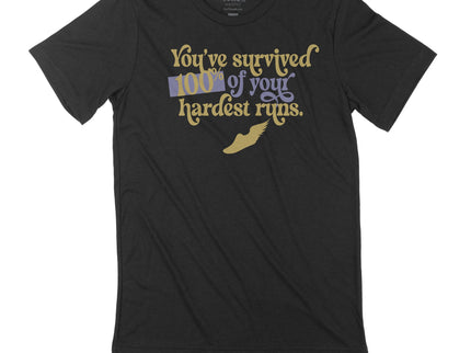 You've survived 100% of your hardest runs