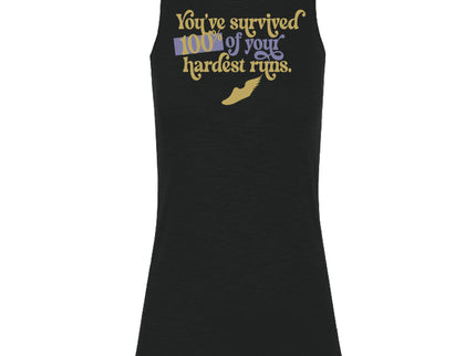 You've survived 100% of your hardest runs