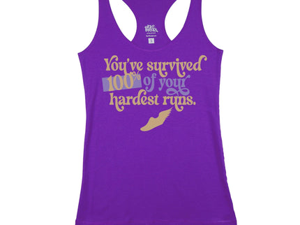 You've survived 100% of your hardest runs