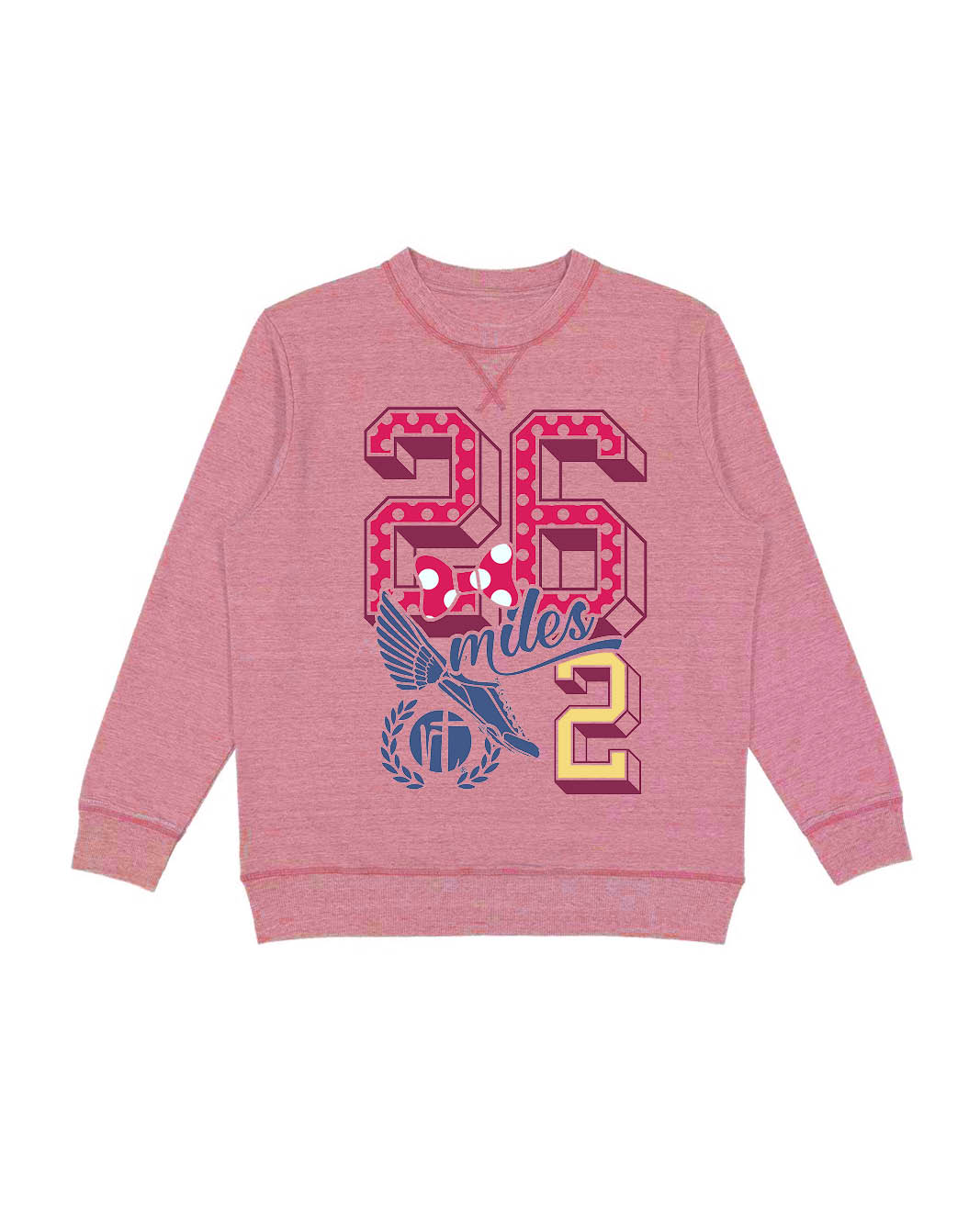 26.2 Polka Dots Varsity Block Numbers