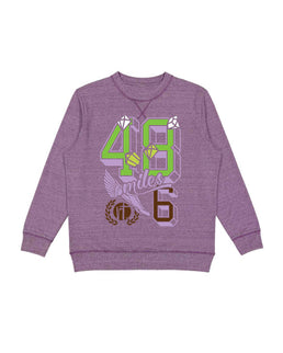 Plum Heather Pullover / S