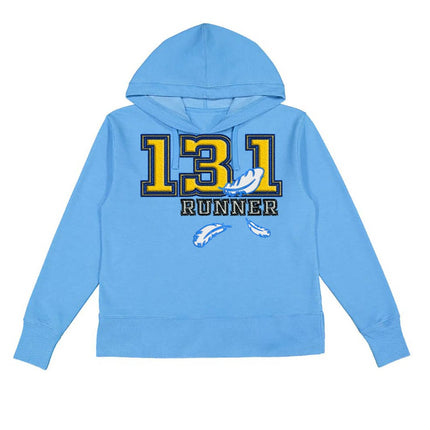 13.1 Runner Feathers Sorority Letters