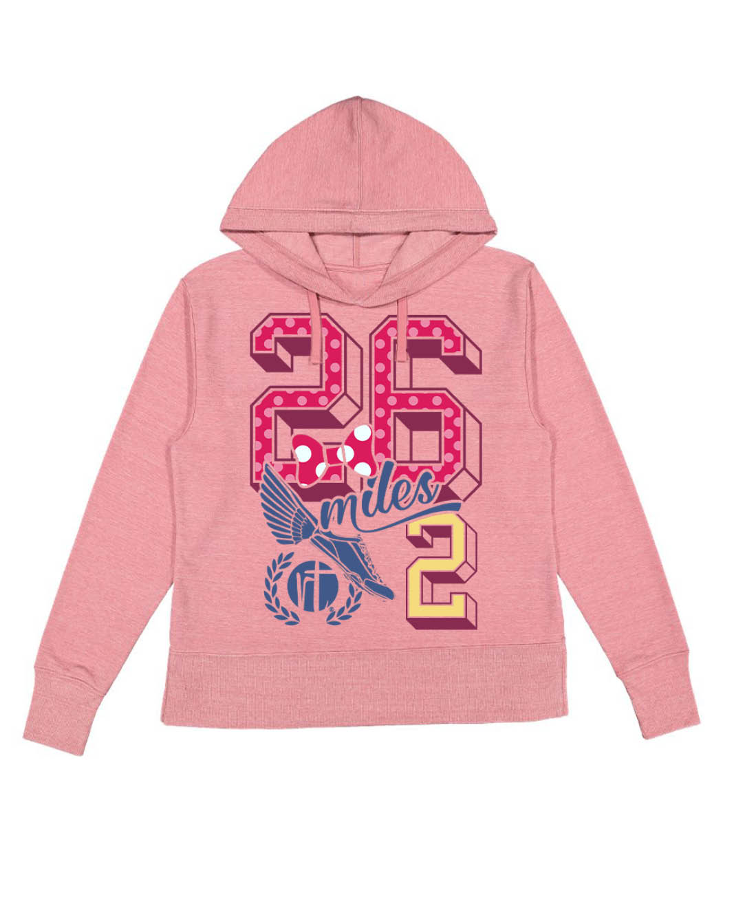 26.2 Polka Dots Varsity Block Numbers