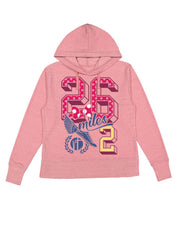 26.2 Polka Dots Varsity Block Numbers Hoodie