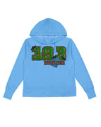 Blue Heather Hoodie