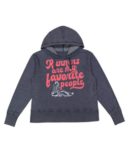 Heather Navy Hoodie / S