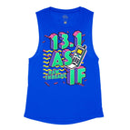 Royal Blue Flowy Tank