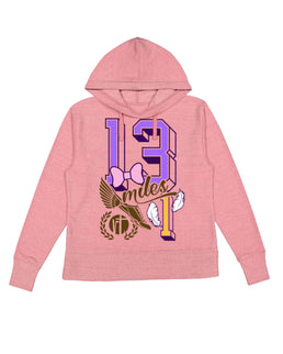 Mauve Heather Hoodie / S