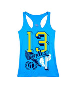 Ocean Blue Racerback