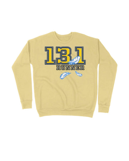 13.1 Runner Feathers Sorority Letters