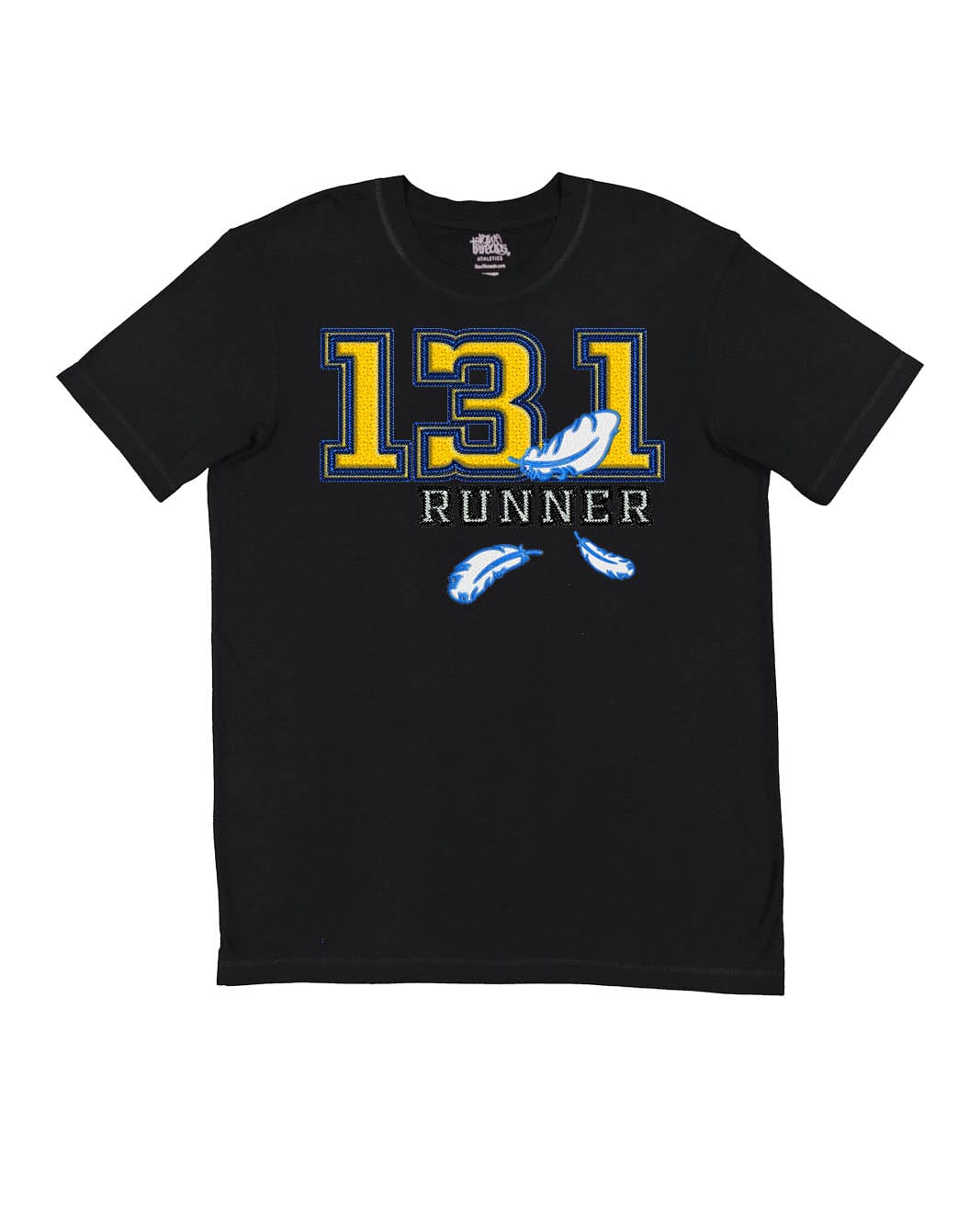 13.1 Runner Feathers Sorority Letters